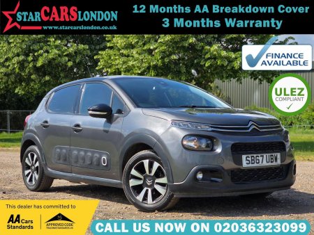 CITROEN C3 1.2 PureTech Flair EAT6 Euro 6 (s/s) 5dr