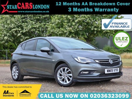 VAUXHALL ASTRA 1.0i Turbo ecoTEC Tech Line Nav Euro 6 (s/s) 5dr