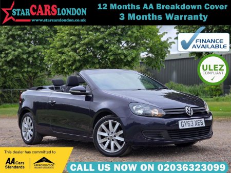 VOLKSWAGEN GOLF 1.4 TSI SE Cabriolet DSG Euro 5 2dr
