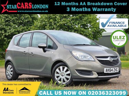 VAUXHALL MERIVA 1.4i Turbo Exclusiv Auto Euro 6 5dr