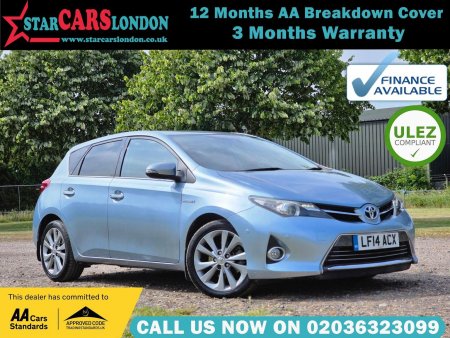 TOYOTA AURIS 1.8 VVT-h Excel CVT Euro 5 (s/s) 5dr