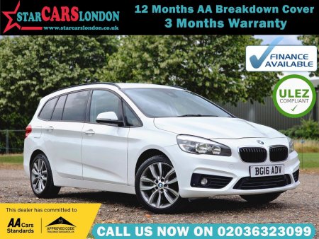 BMW 2 SERIES GRAN TOURER 2.0 218d Sport Auto Euro 6 (s/s) 5dr