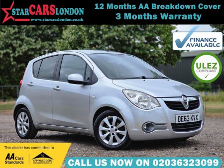 VAUXHALL AGILA 1.2 VVT SE Auto Euro 5 5dr