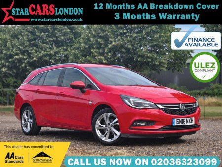 VAUXHALL ASTRA 1.4i Turbo SRi Sports Tourer Auto Euro 6 (s/s) 5dr