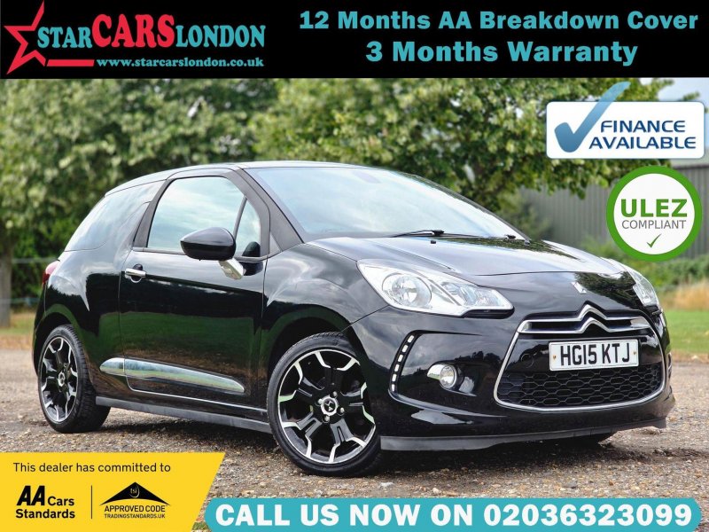 DS AUTOMOBILES DS 3 1.2 PureTech DStyle EAT6 Euro 6 (s/s) 3dr