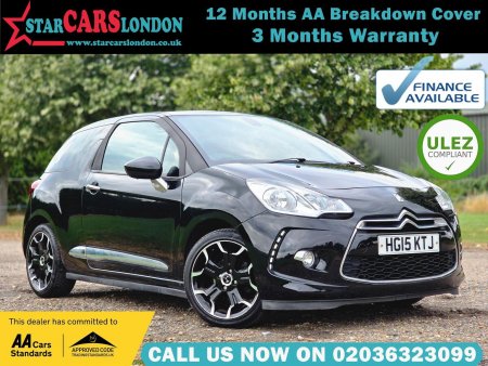 DS AUTOMOBILES DS 3 1.2 PureTech DStyle EAT6 Euro 6 (s/s) 3dr