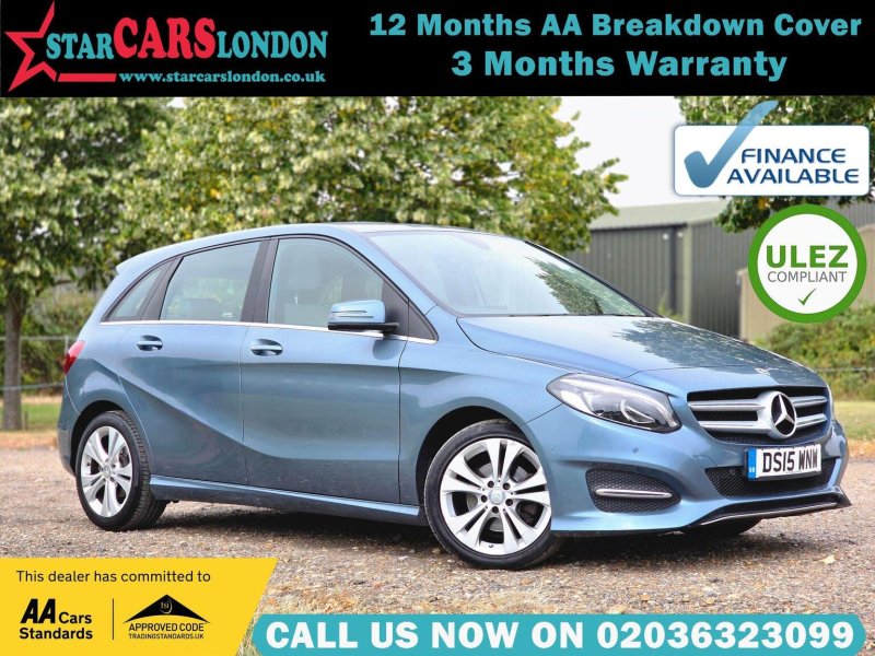 MERCEDES-BENZ B CLASS 1.6 B180 Sport 7G-DCT Euro 6 (s/s) 5dr