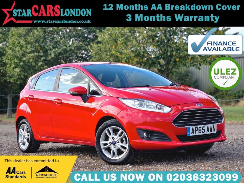 FORD FIESTA 1.0T EcoBoost Zetec Powershift Euro 6 5dr