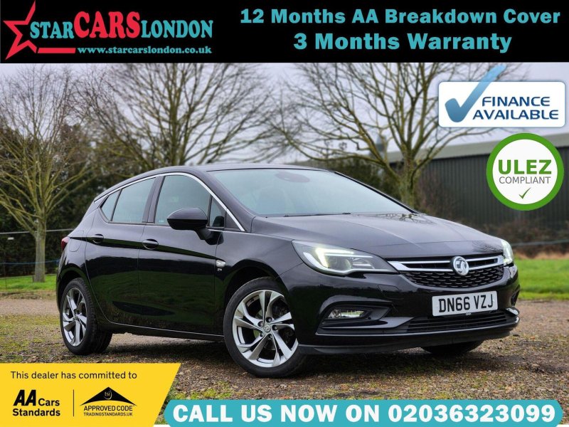 VAUXHALL ASTRA 1.4i Turbo SRi Auto Euro 6 (s/s) 5dr